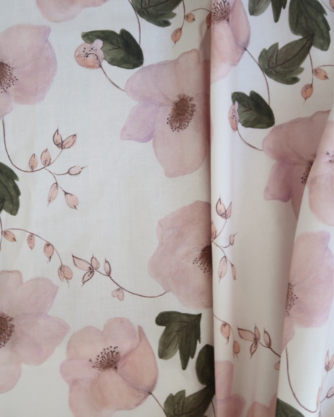 Tissu coton Capucines