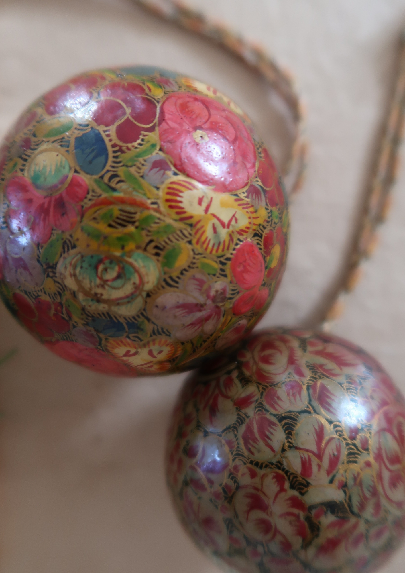 Anciennes boules de noël