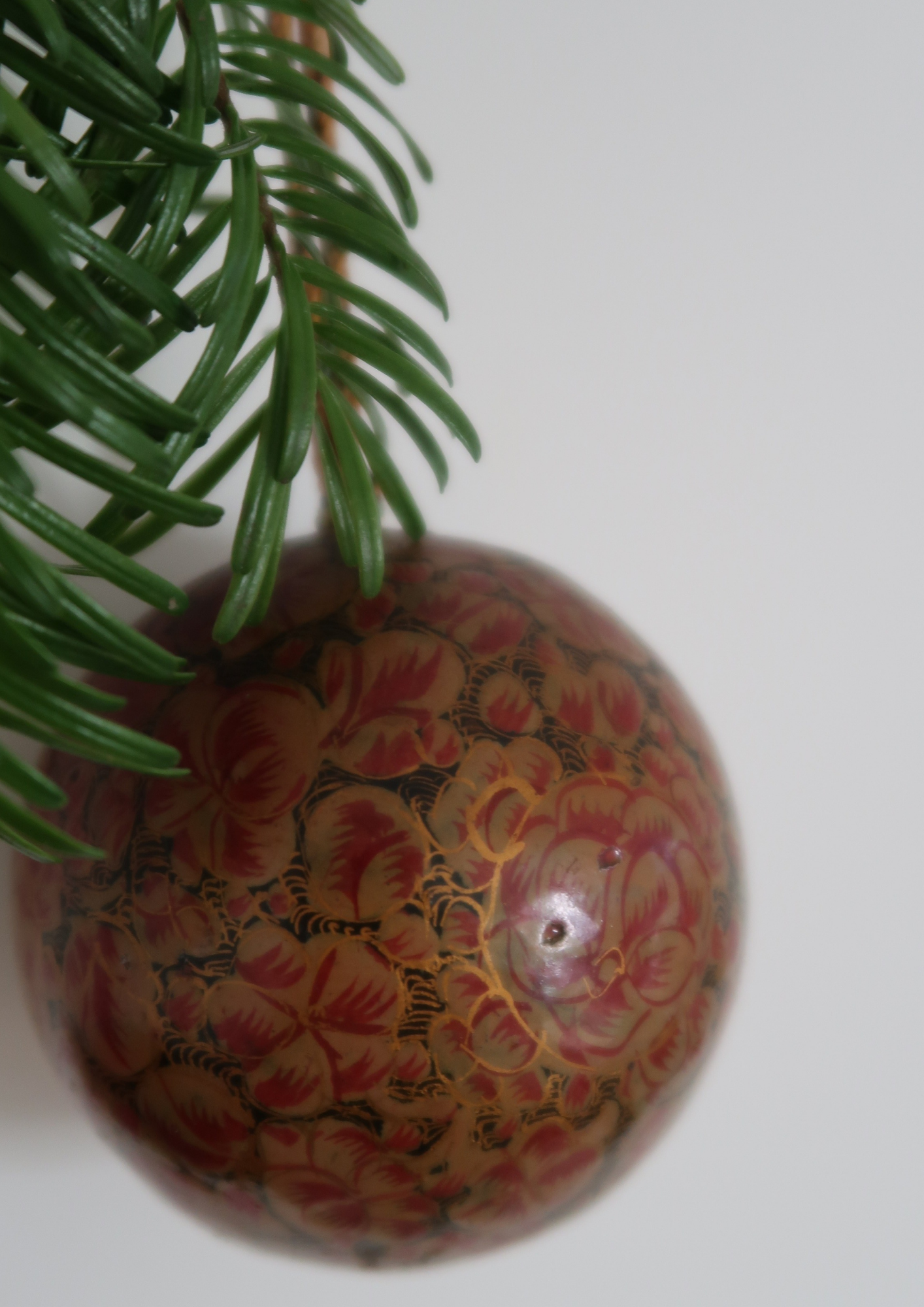 Anciennes boules de noël