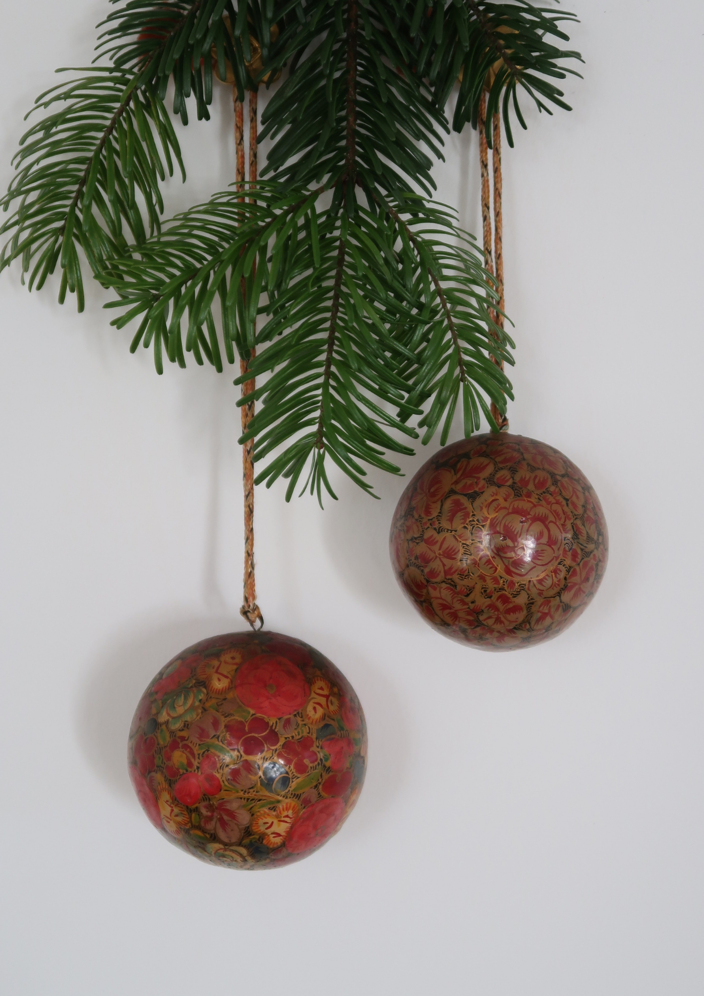 Anciennes boules de noël