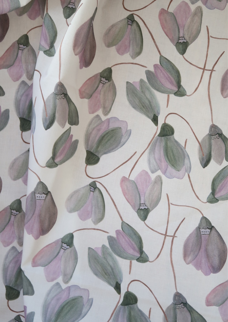Tissu coton Tulipes