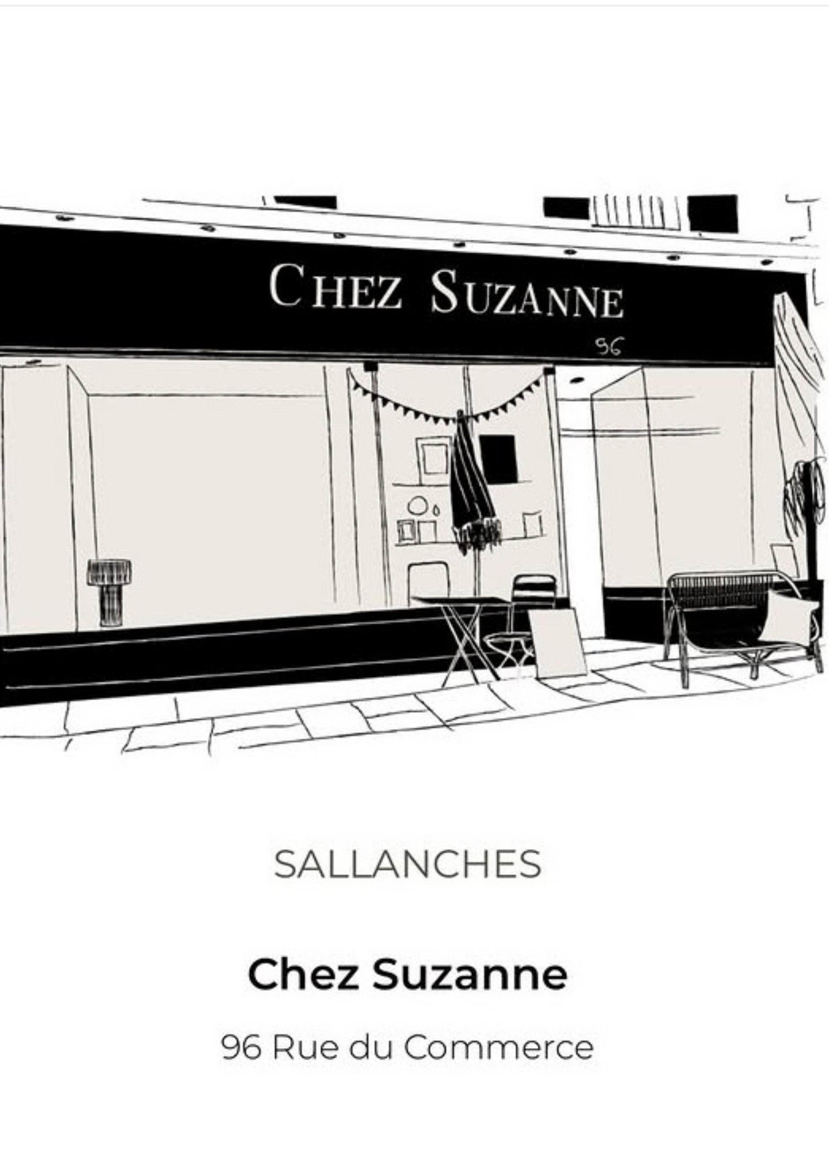 Collab UNLUNDIORDINAIRE. X CHEZ SUZANNE