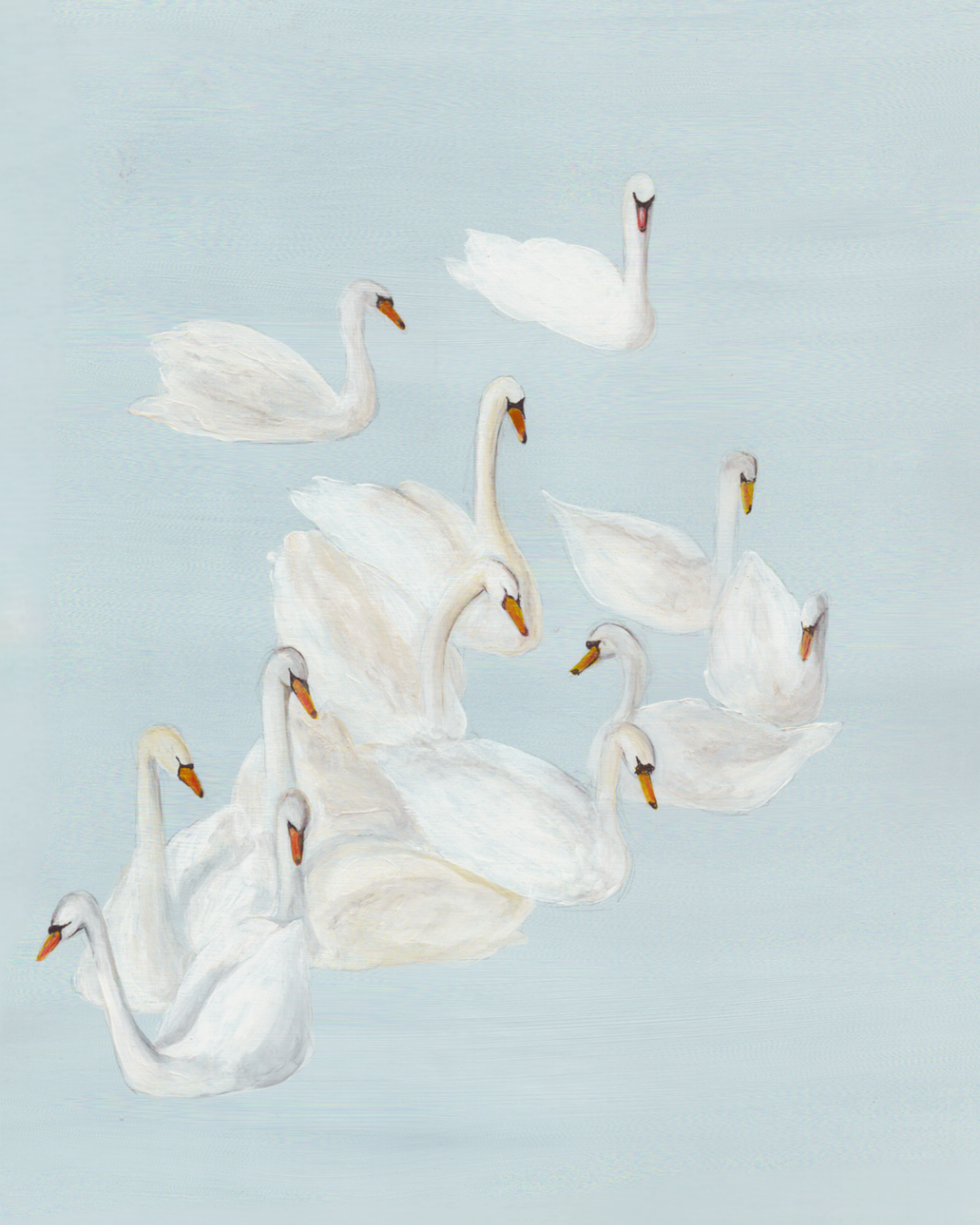 Le bain des Cygnes