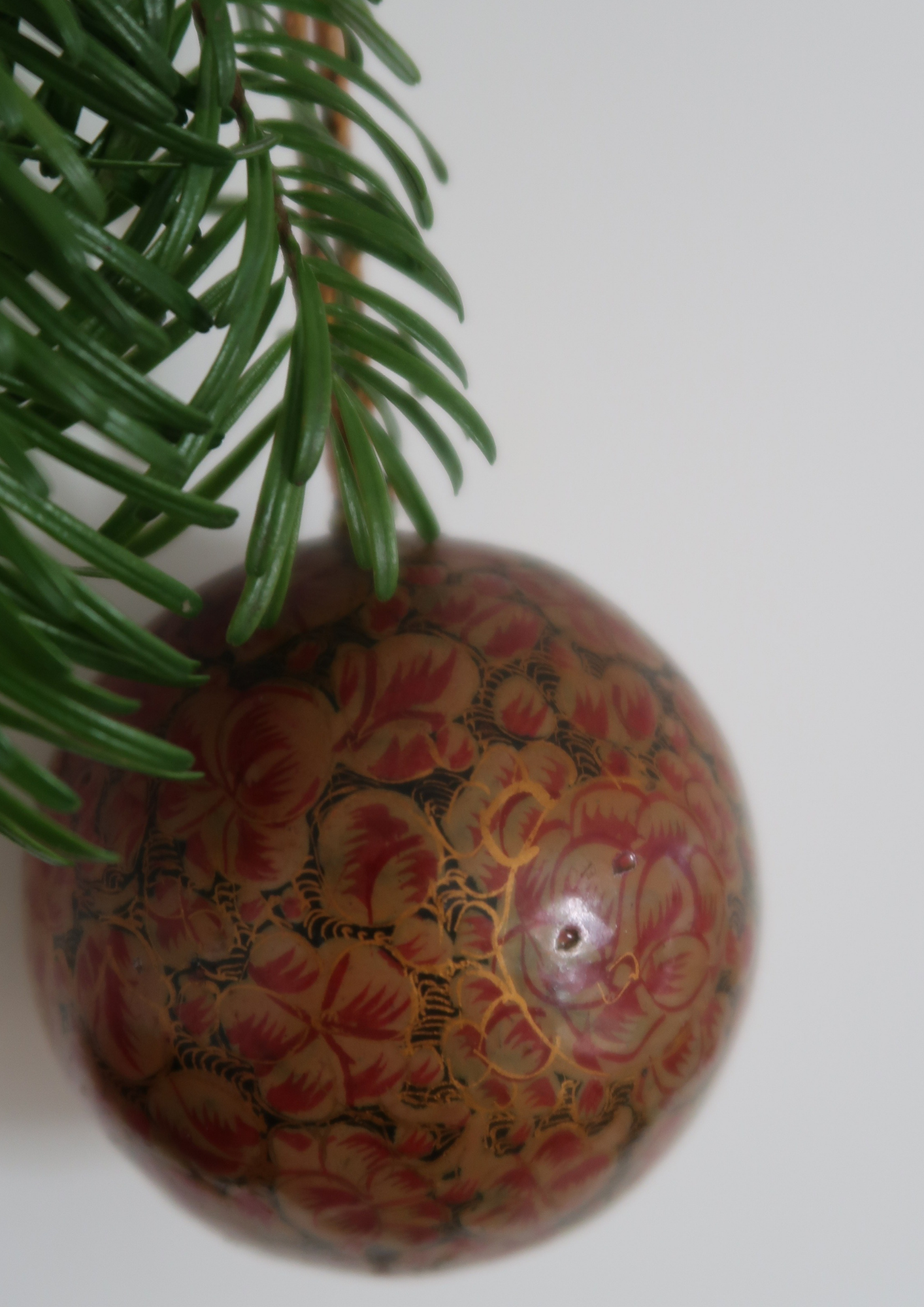 Anciennes boules de noël