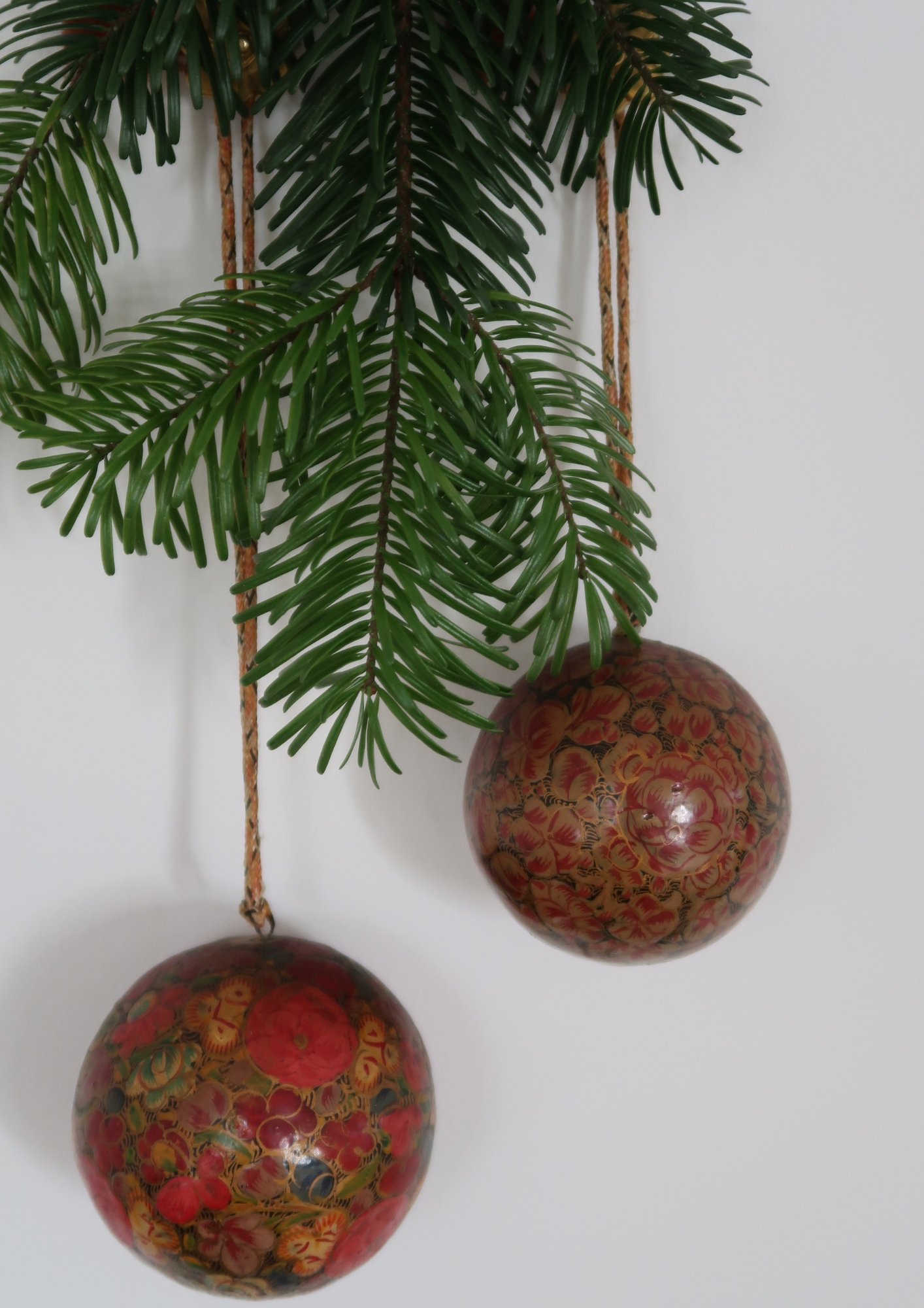 Anciennes boules de noël