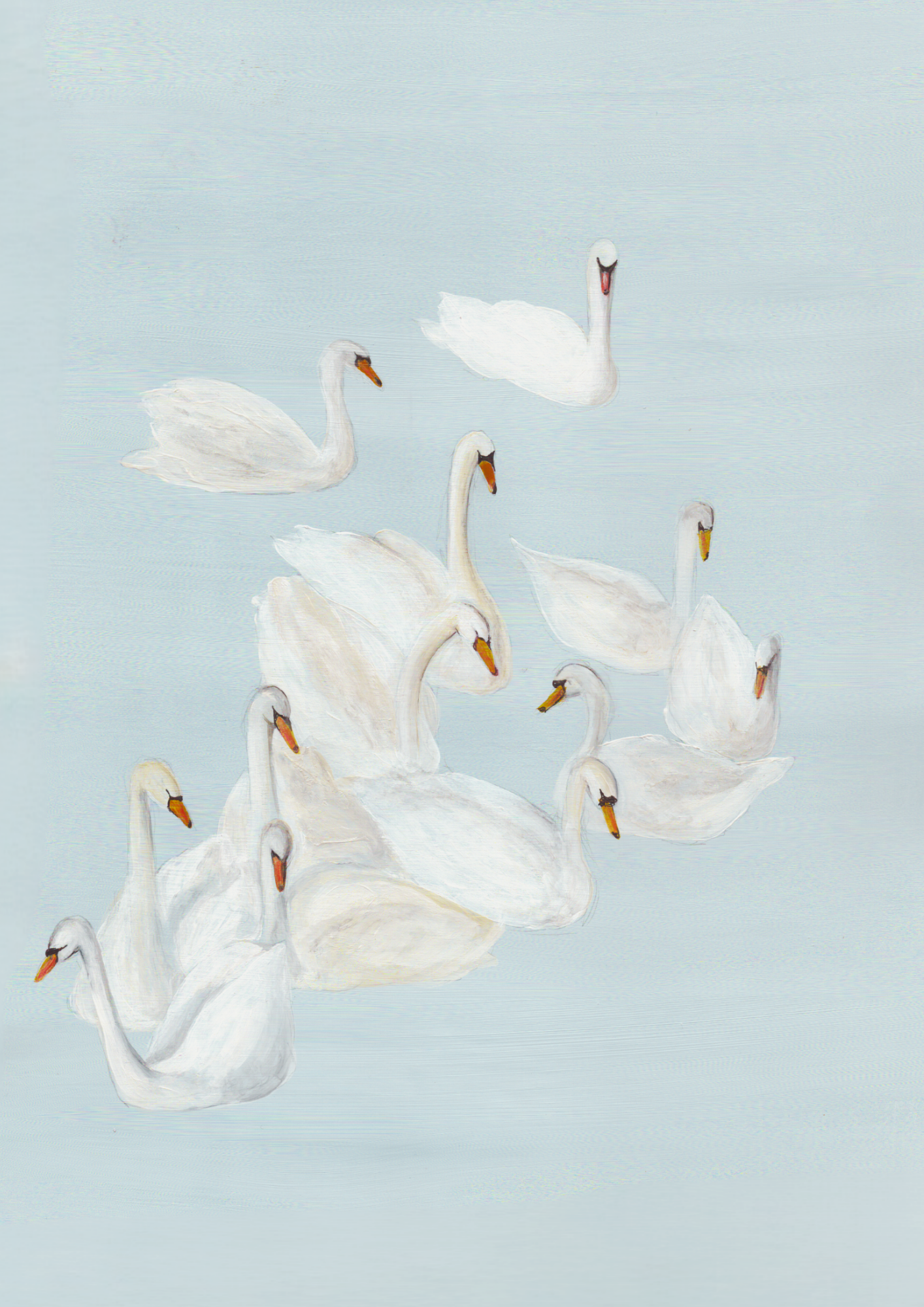 Le bain des Cygnes