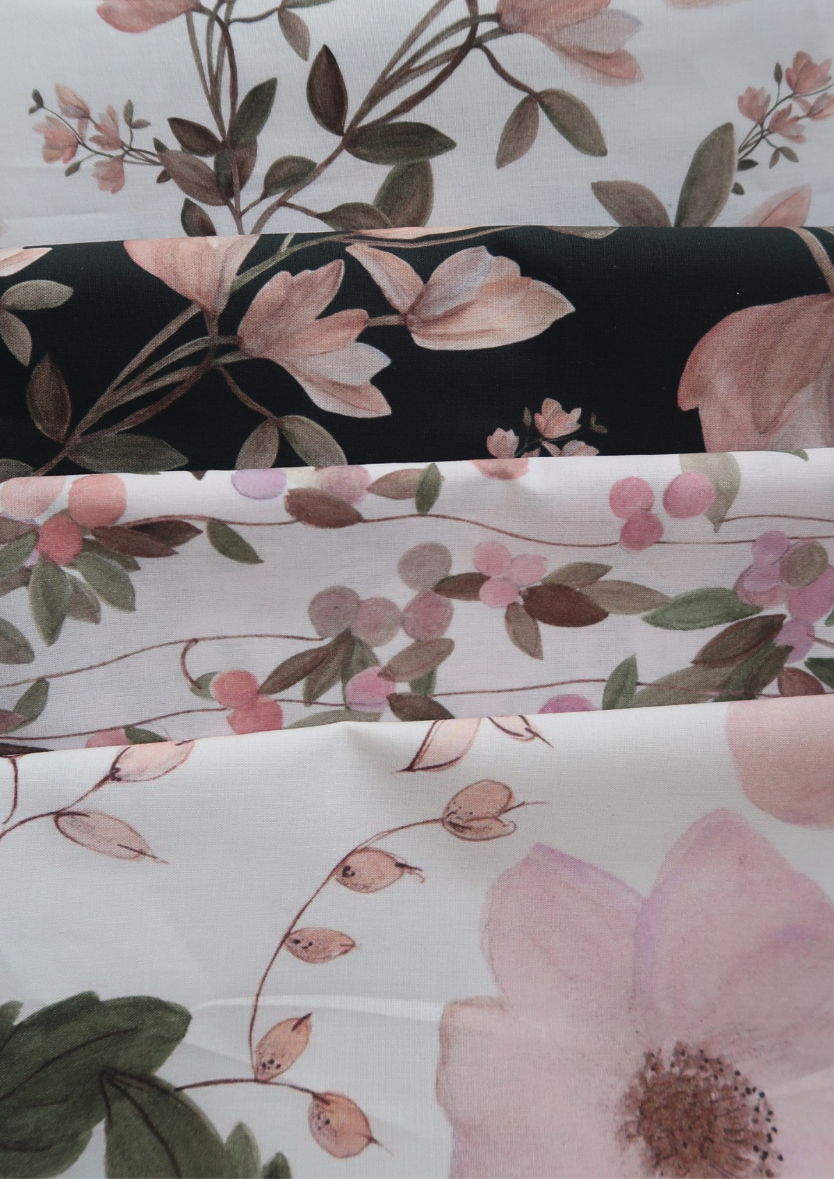 Tissu cretonne Capucines