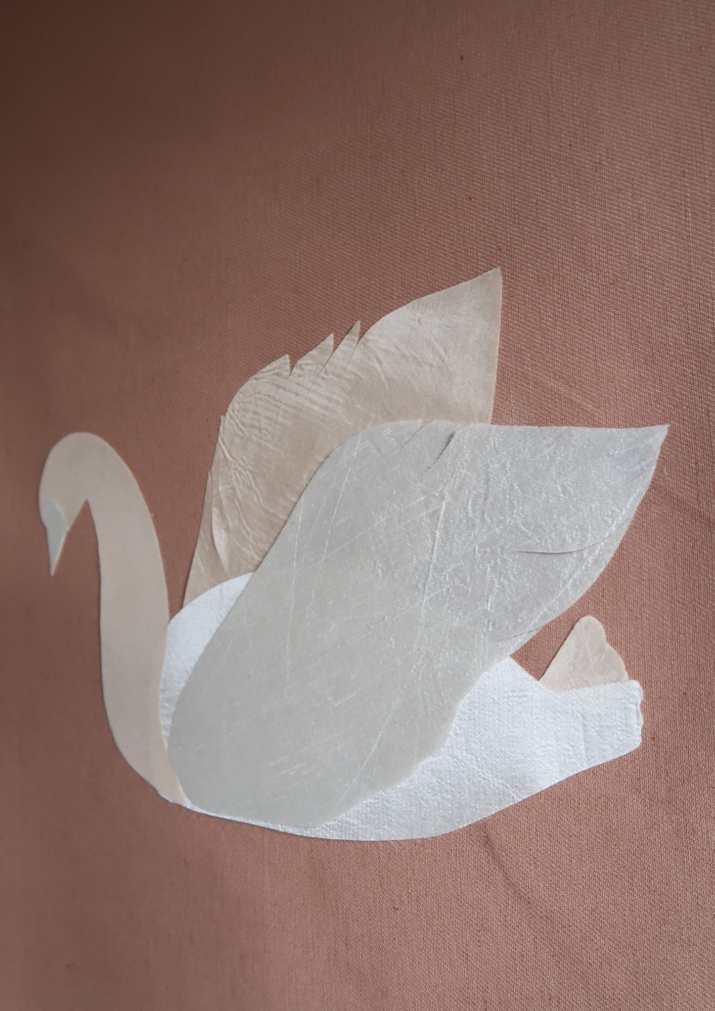 Le cygne décoration murale