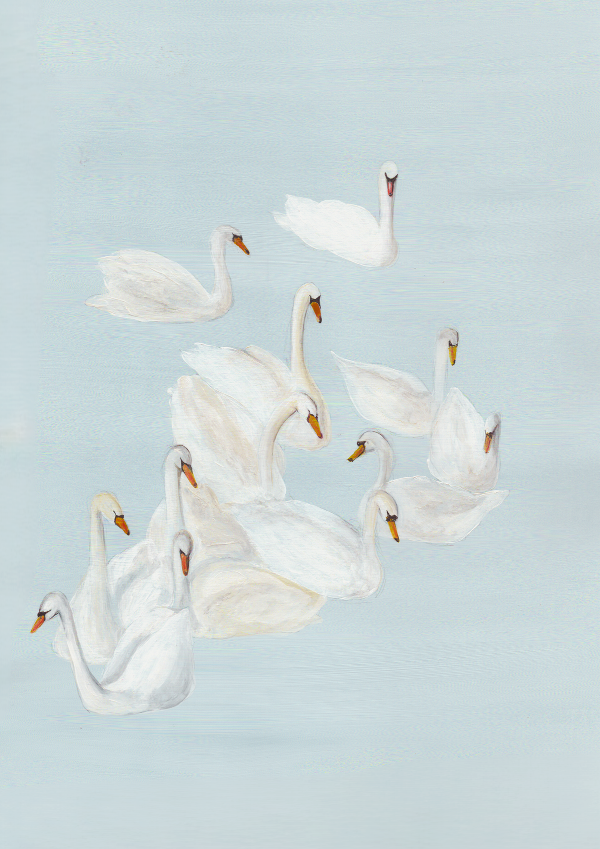 Le bain des Cygnes