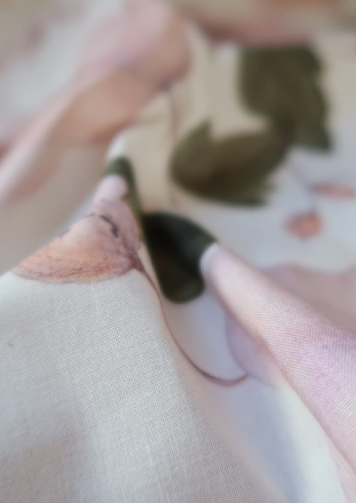 Tissu cretonne Capucines