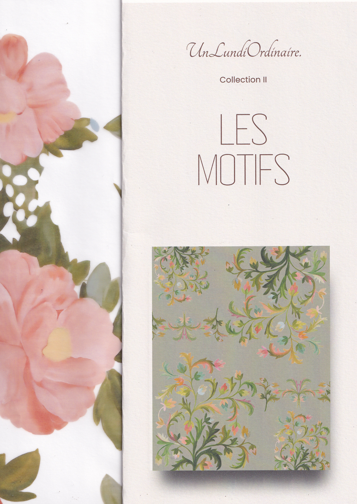 UnLundiOrdinaire. Journal - Collection II - LES MOTIFS