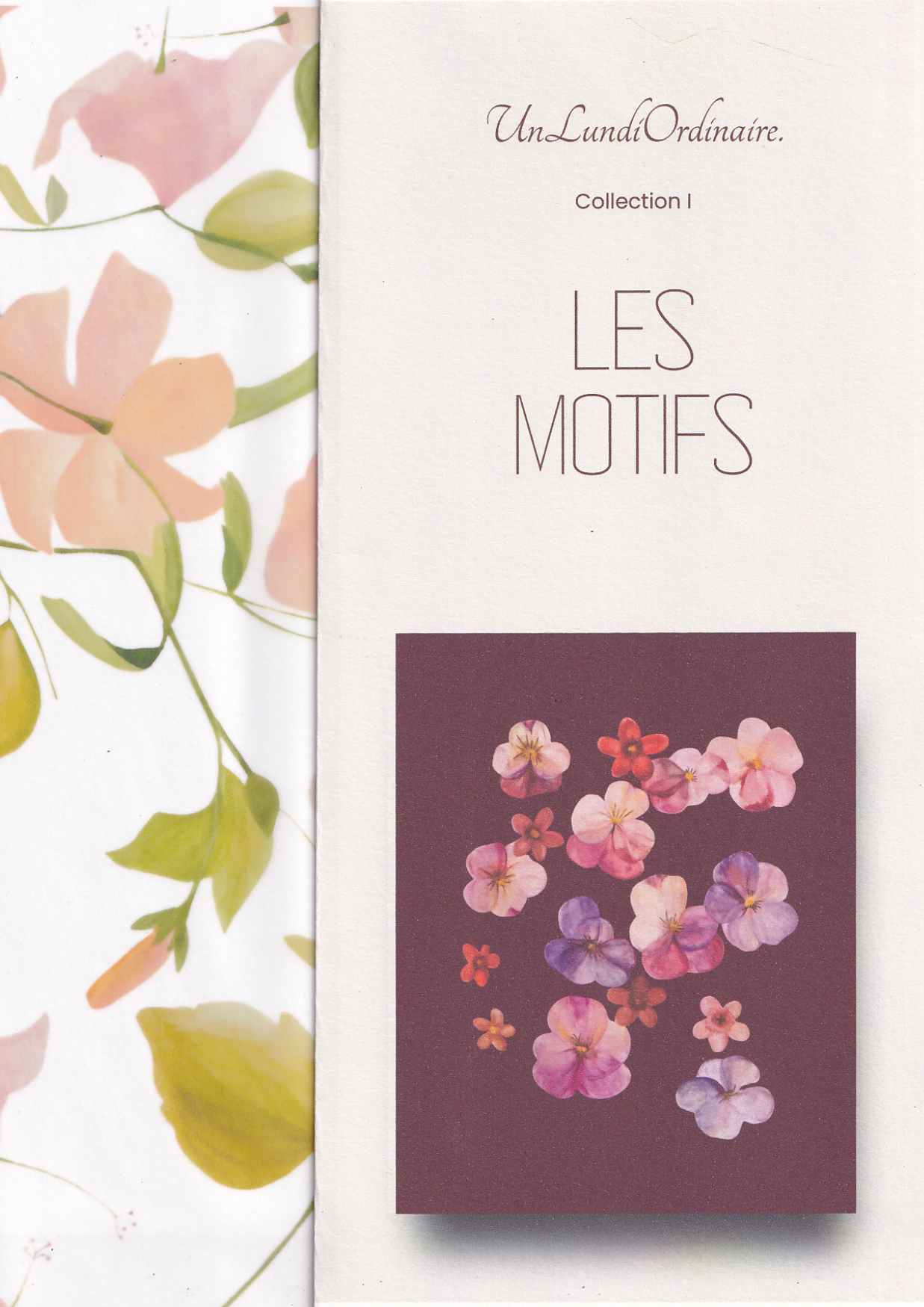 UnLundiOrdinaire. Journal - Collection I LES MOTIFS