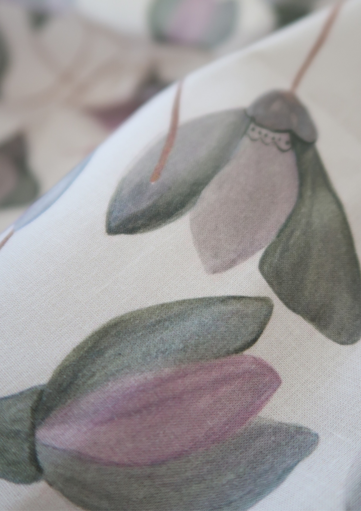 Tissu coton Tulipes