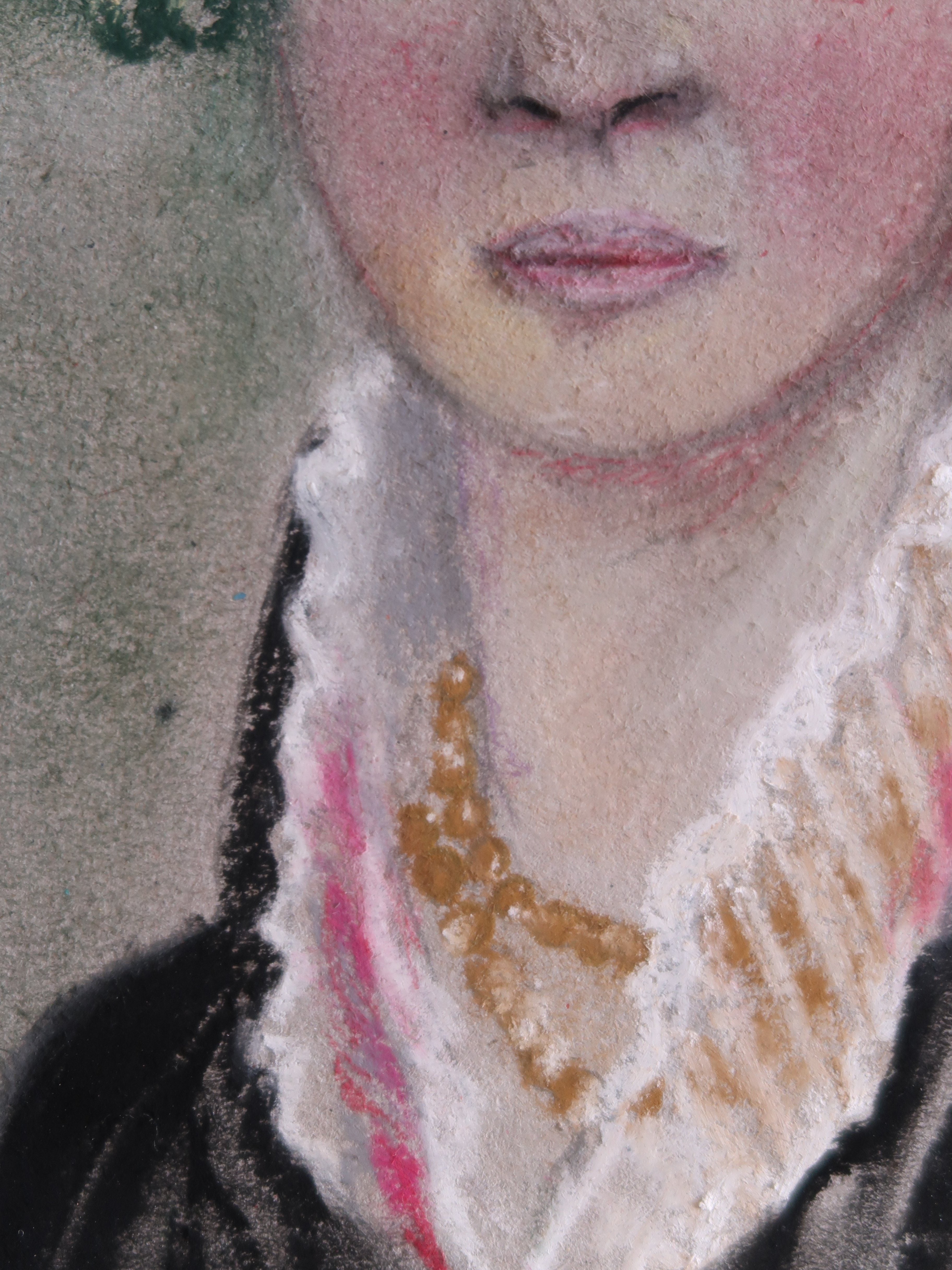 Femme à la Coiffe Végétale